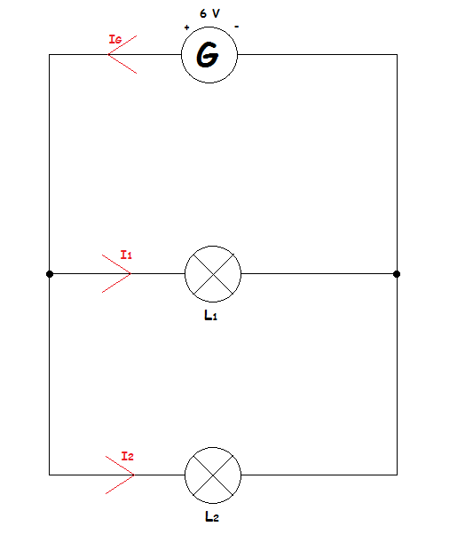 Schematische Darstellung zum Nachbauen eines Nebenstromkreises.