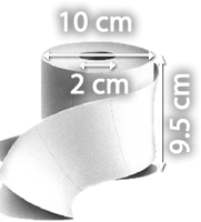 Volumen der Rolle Toilettenpapier Bild