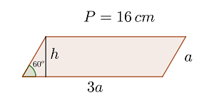 Fläche des Rhomboids 4