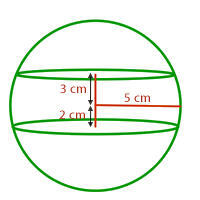 Ejercicios interactivos del área y volumen de la esfera y otros