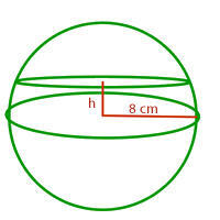 Ejercicios interactivos del área y volumen de la esfera y otros