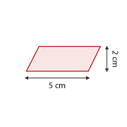 Ejercicios interactivos: area del rombo y del romboide