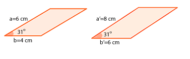 ähnliche Parallelogramme
