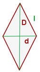 Diagonales del rombo