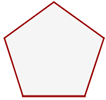 ejemplo de pentagono representación gráfica
