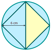 Ejercicios interactivos del lado de un triángulo equilátero y de un cuadrado