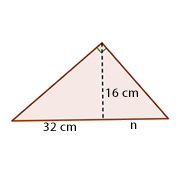 Ejercicios interactivos del teorema de la altura