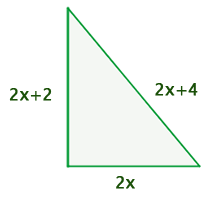 Ejercicio de triangulo mediante números consecutivos