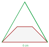 trapecio en triangulo 