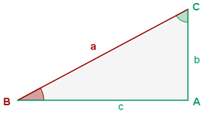 representacion grafica de ejercicio de triangulo rectangulo 3