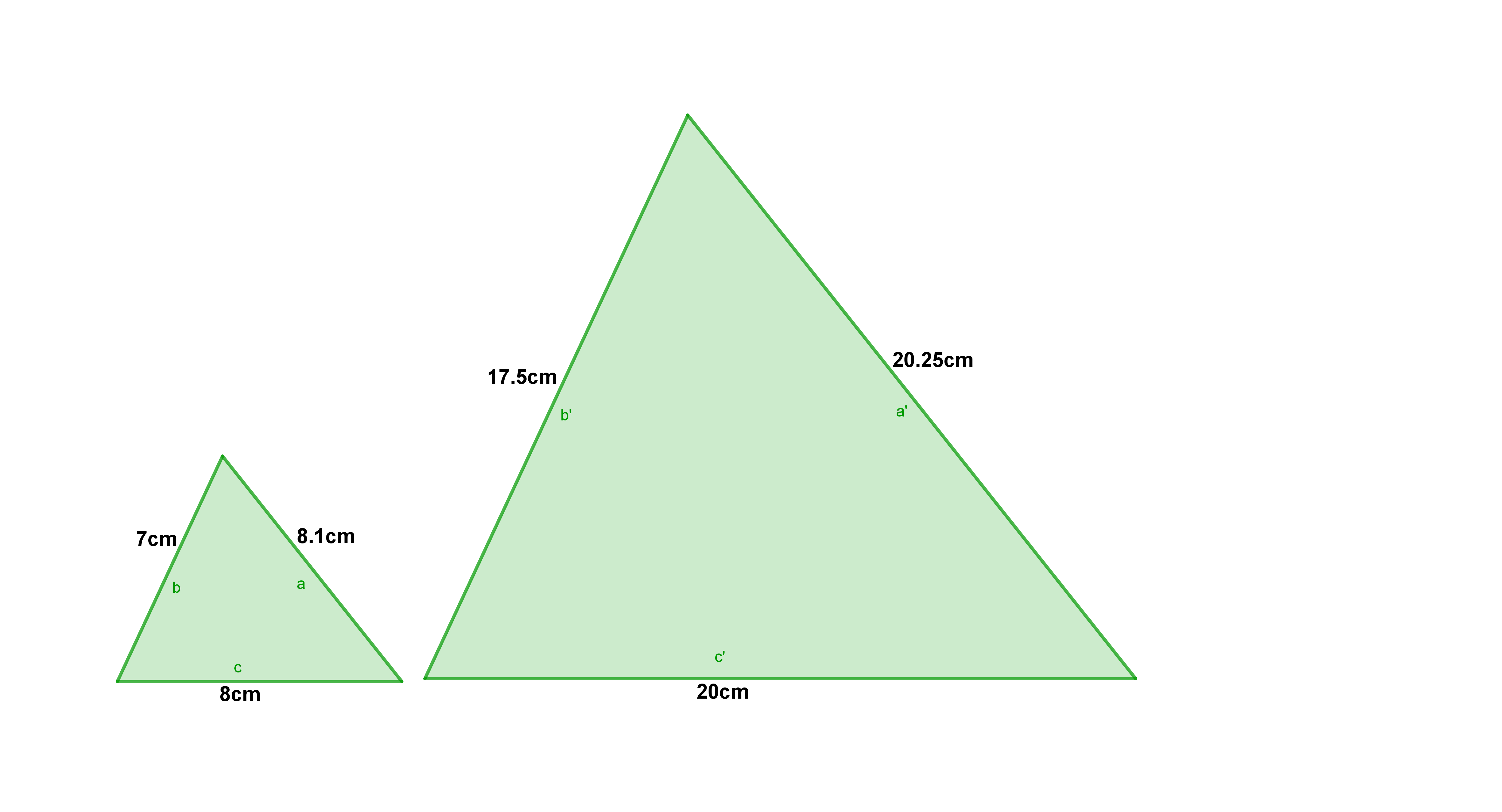 Semejanza de triangulos