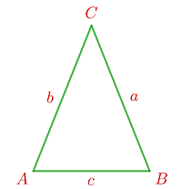 Triangulo isosceles