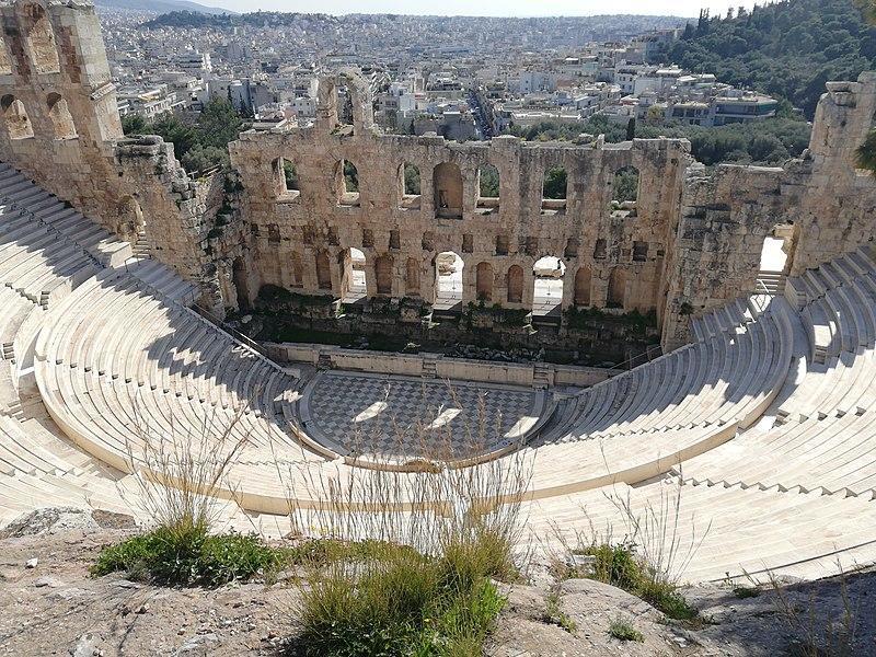 A quoi ressemblait un théâtre durant la Grèce antique ?