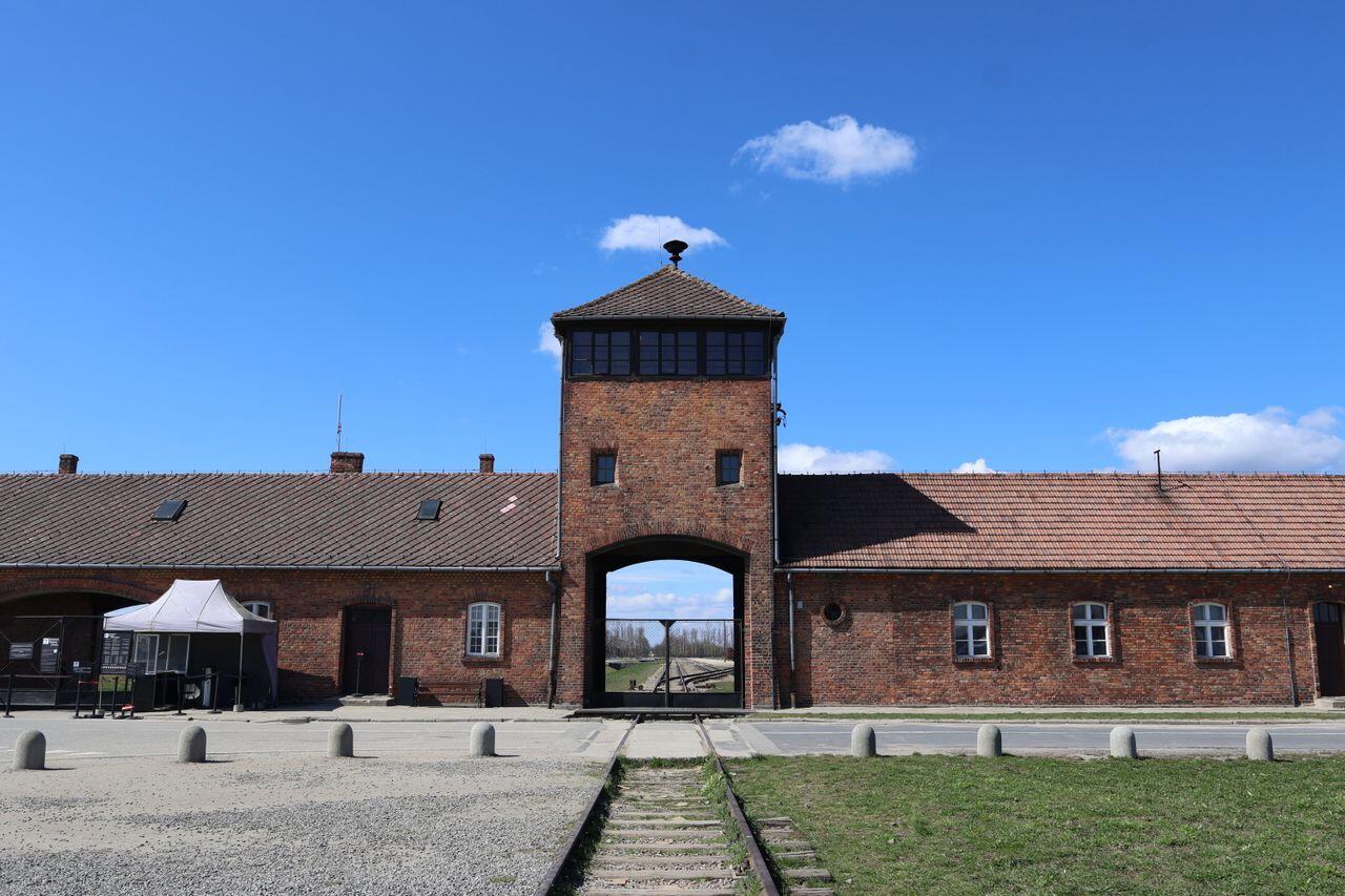 pologne vue d auschwitz