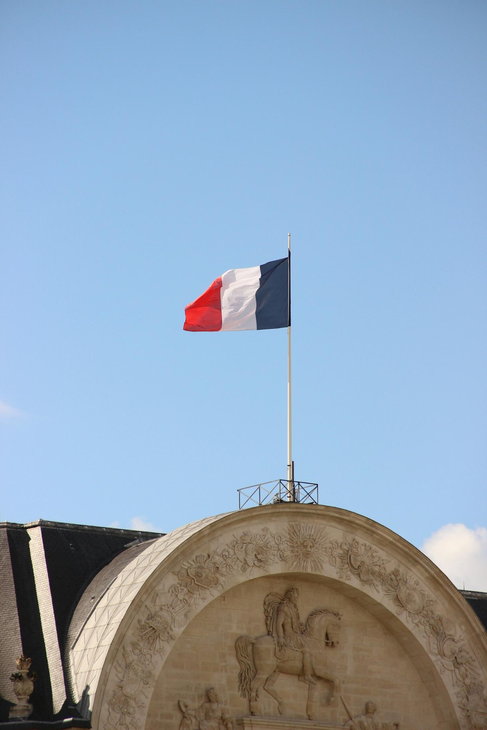 ciel drapeau français
