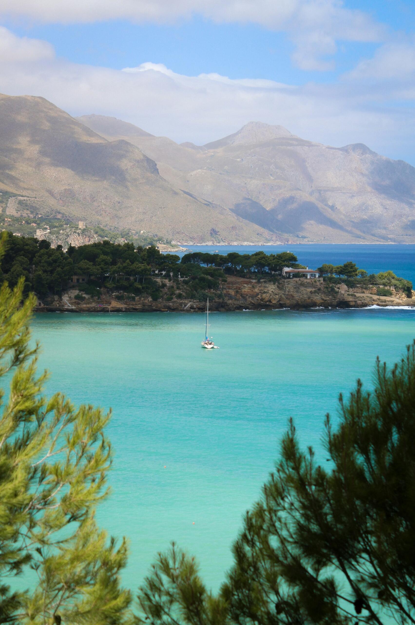 Sicile mer