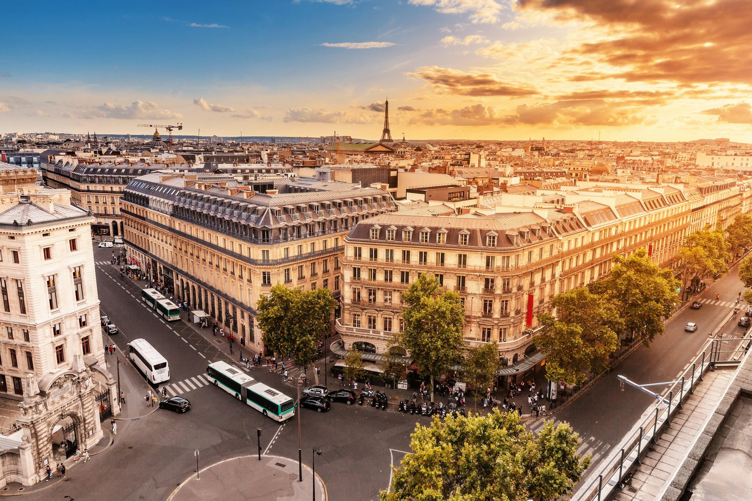 vue aérienne de Paris