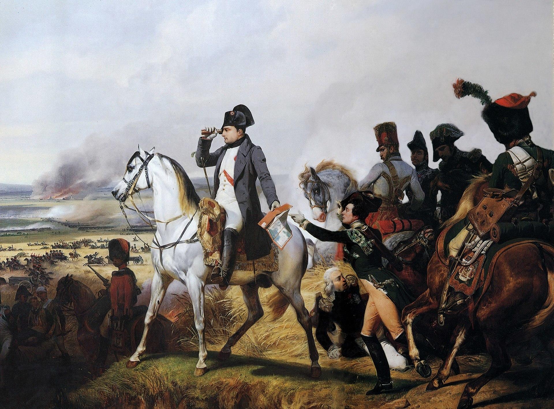 Bataille de Wagram, 6 juillet 1809, Horace Vernet.