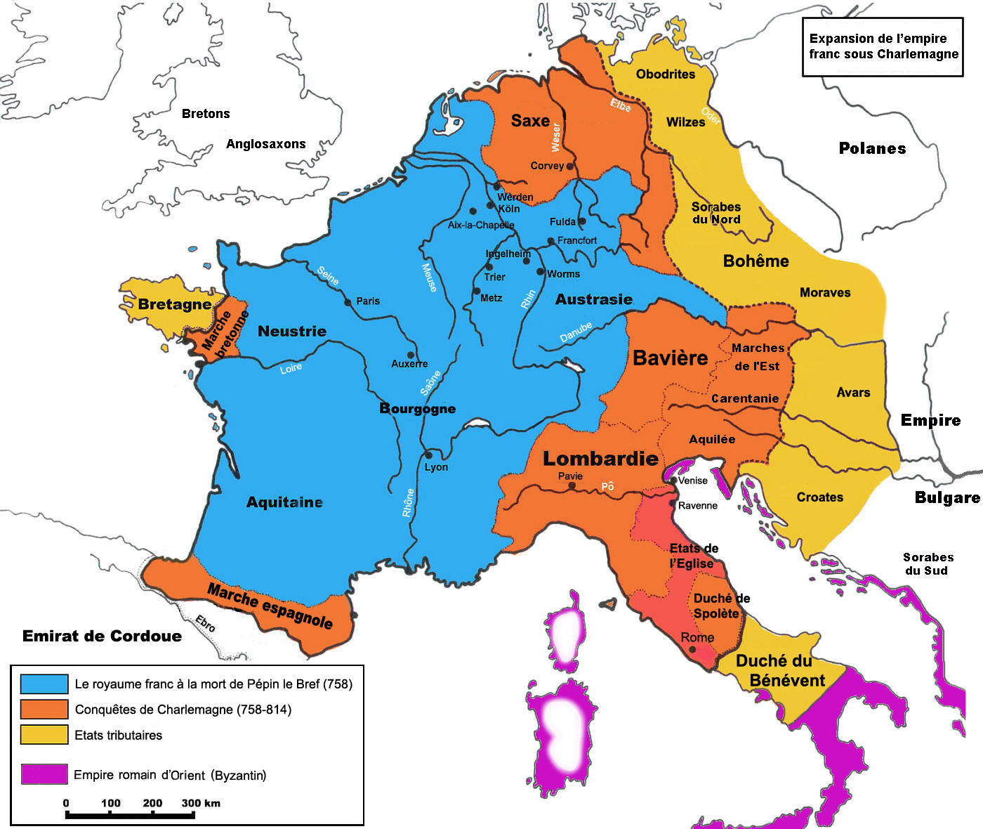 Comment Charlemagne a-t-il conquis l'Europe ?