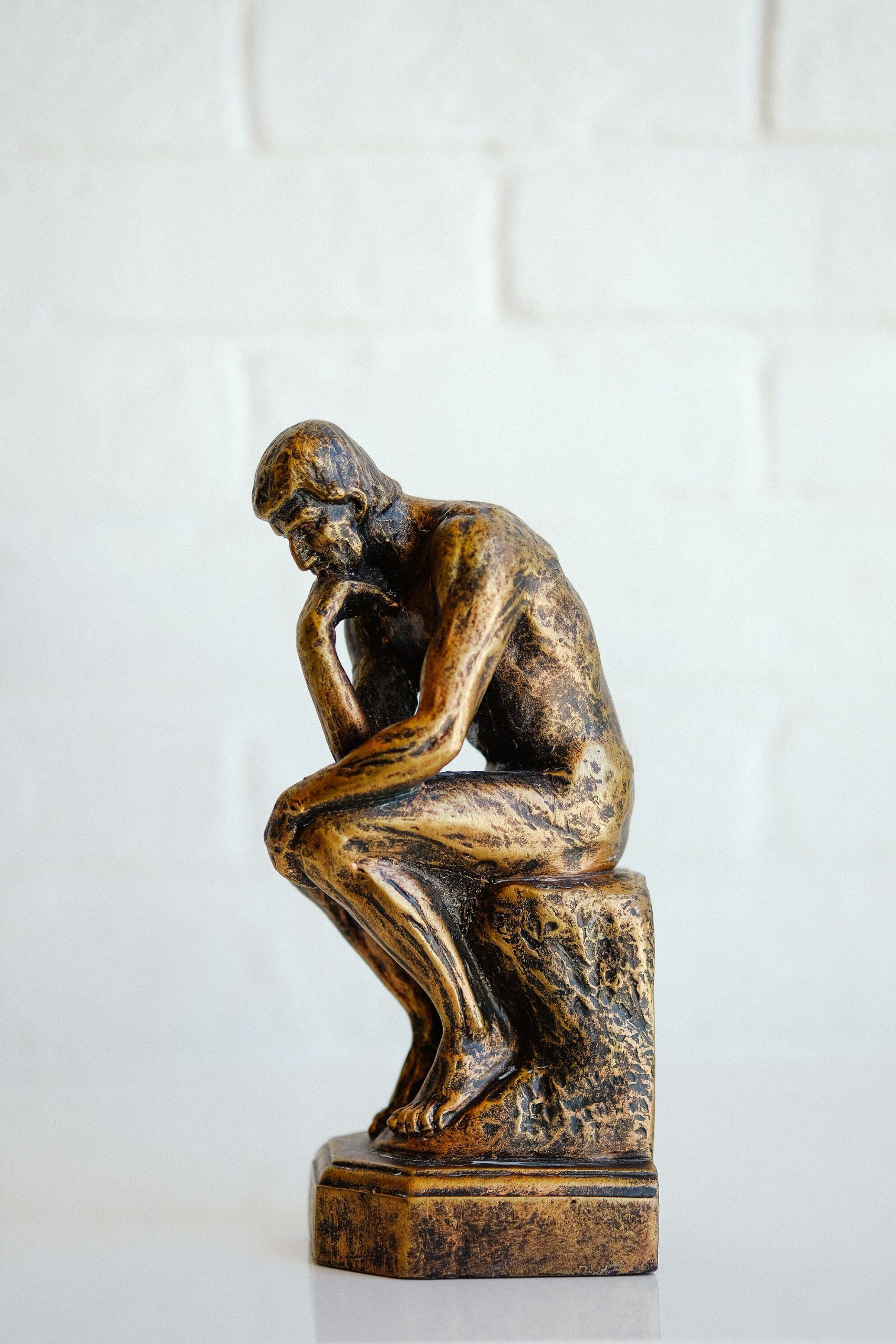 Le penseur de Rodin.