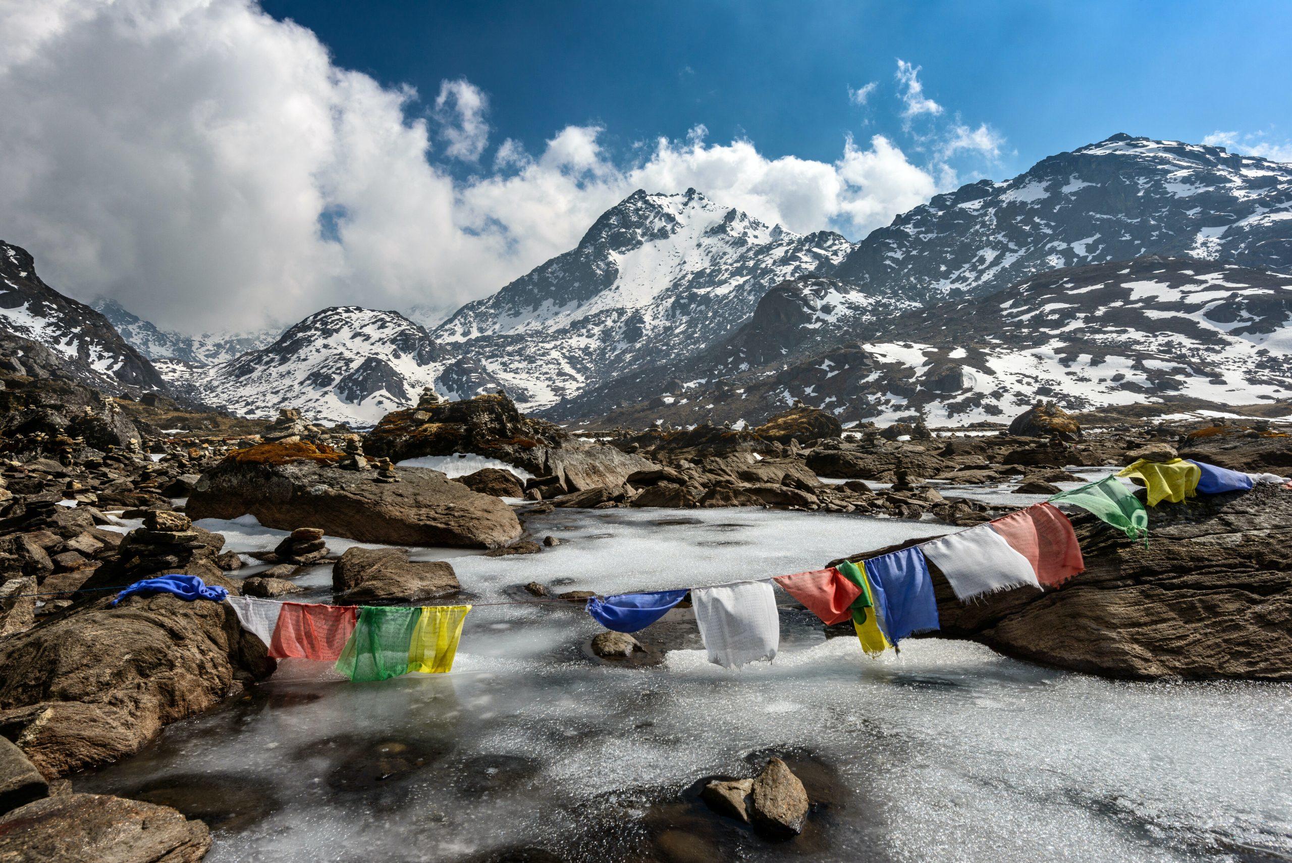 L'Himalaya vu d'en haut.