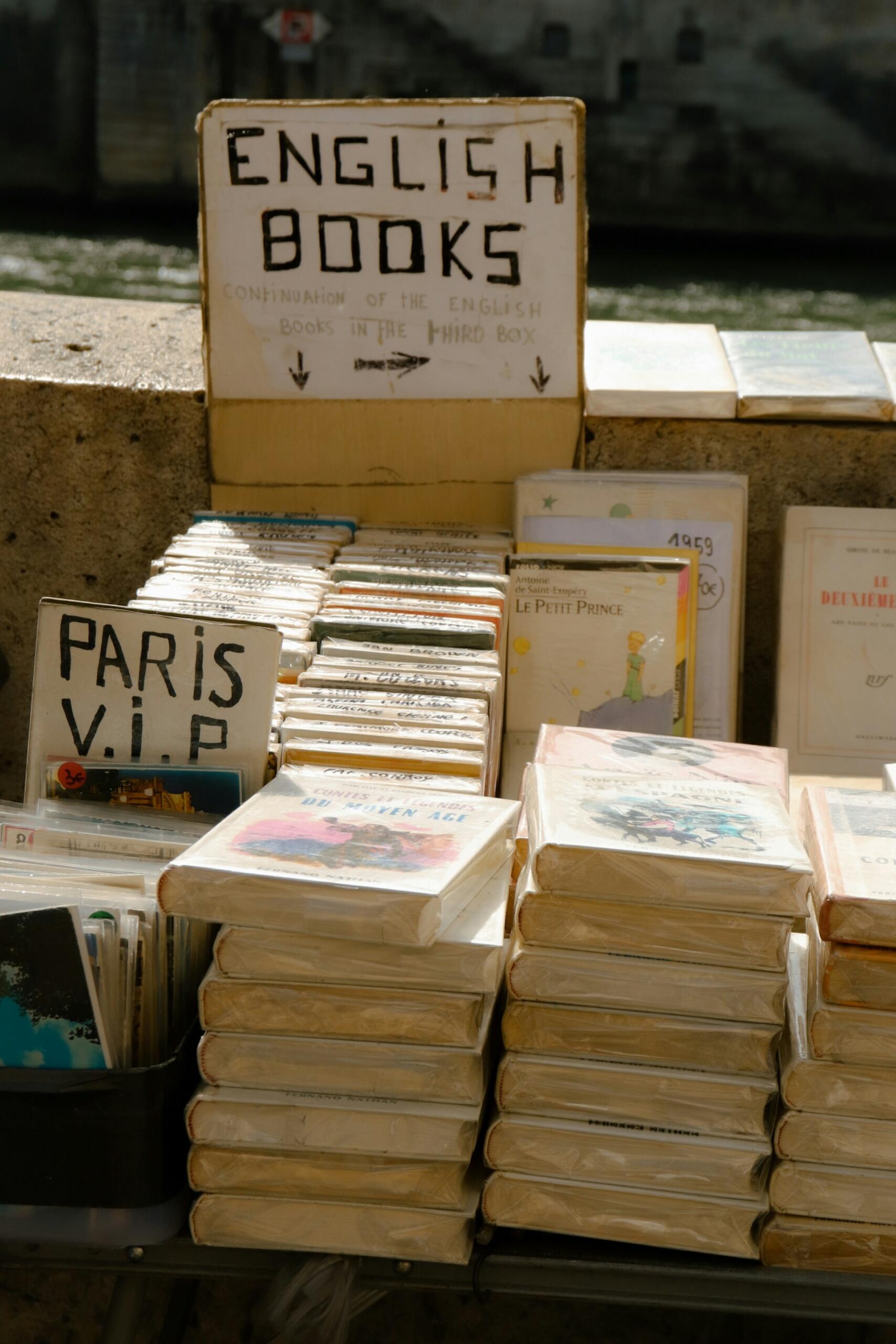 livres anglais