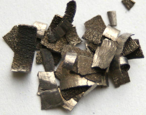 Sous quelle forme produit-on le dysprosium ?