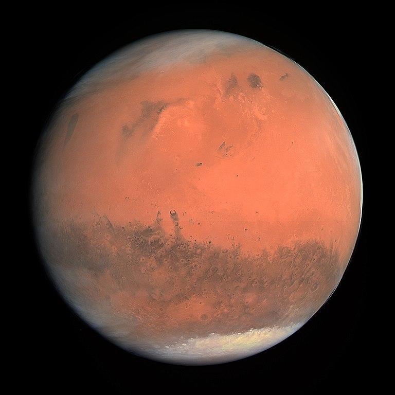 Quel champ de gravitation sur Mars ?