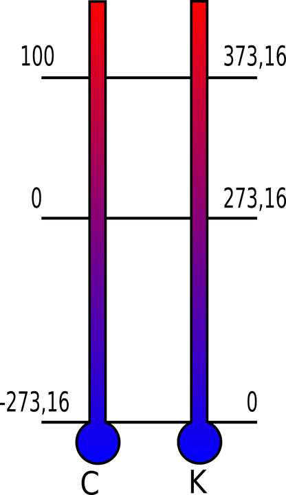 Quelle est la différence entre les degrés Celsius et les degrés Kelvin ?