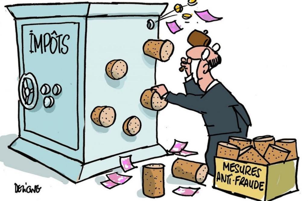La fraude fiscale en France.