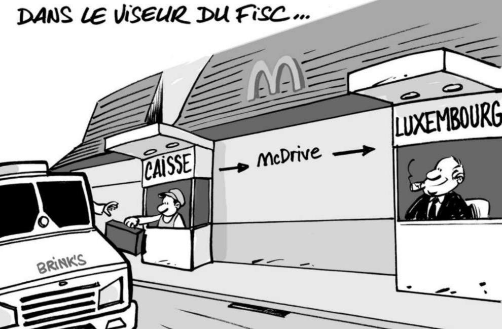 L'évasion fiscale des sociétés mères pour éviter de payer l'ursaff et le fisc en France.