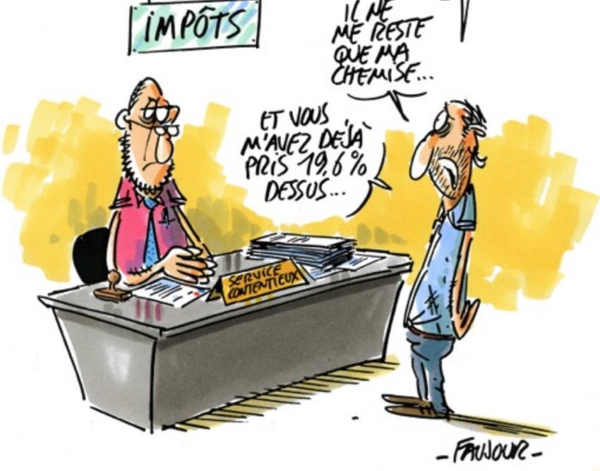 Comment est déterminer l'impot sur les dépenses ?