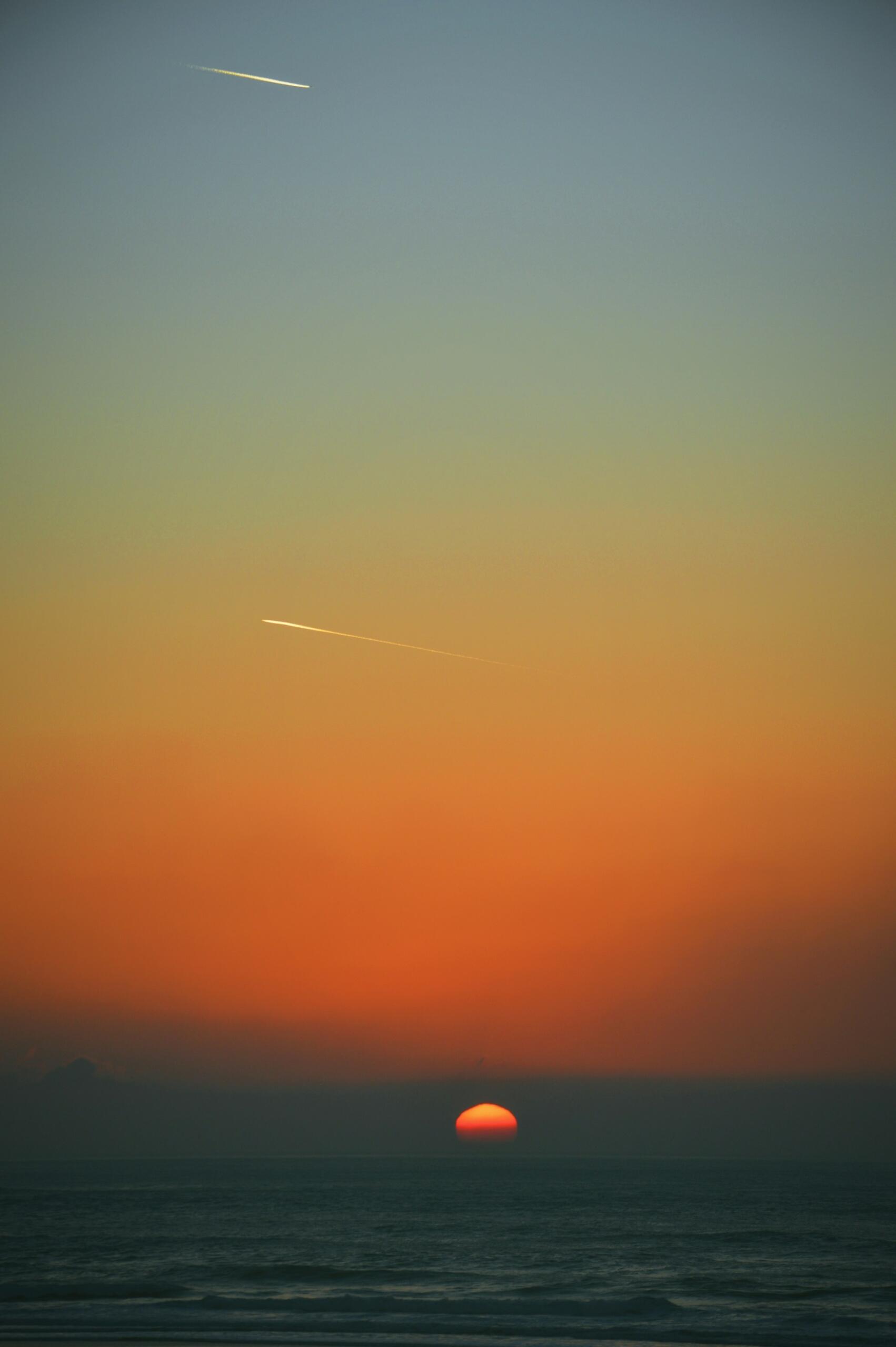 coucher de soleil