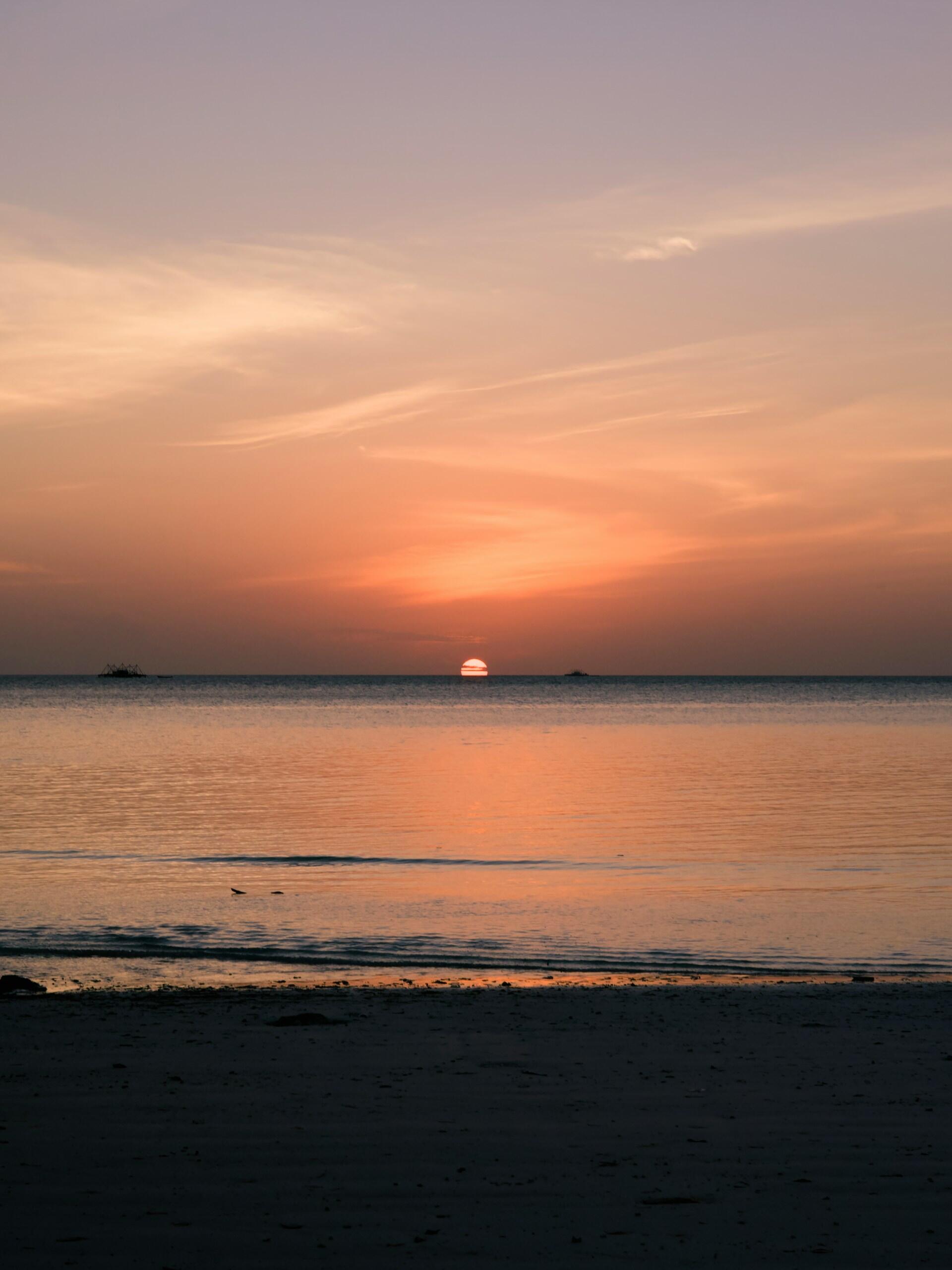 coucher de soleil