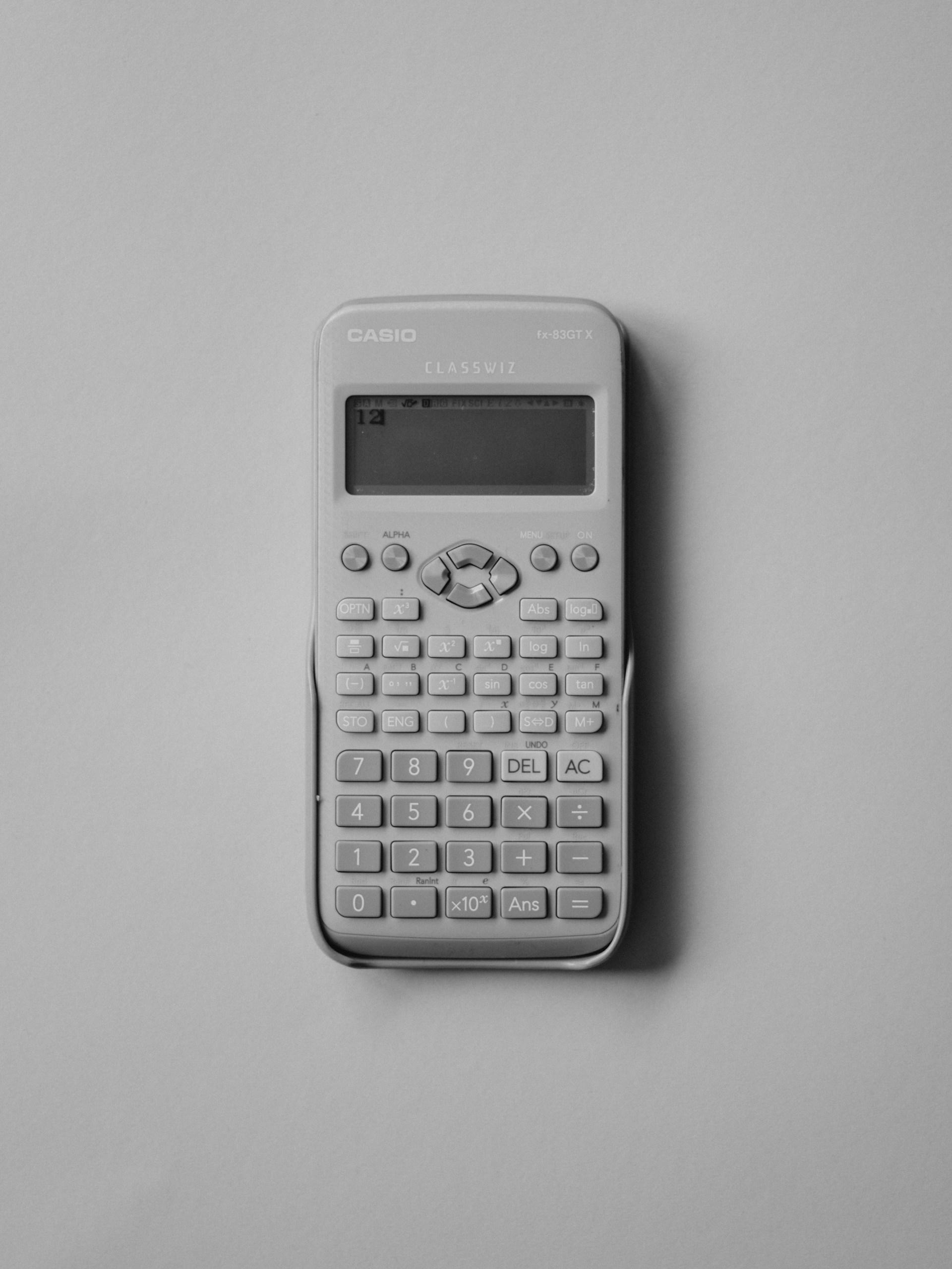 calculatrice en maths 