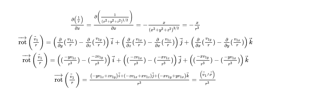 La formule pour comprendre le rotationnel