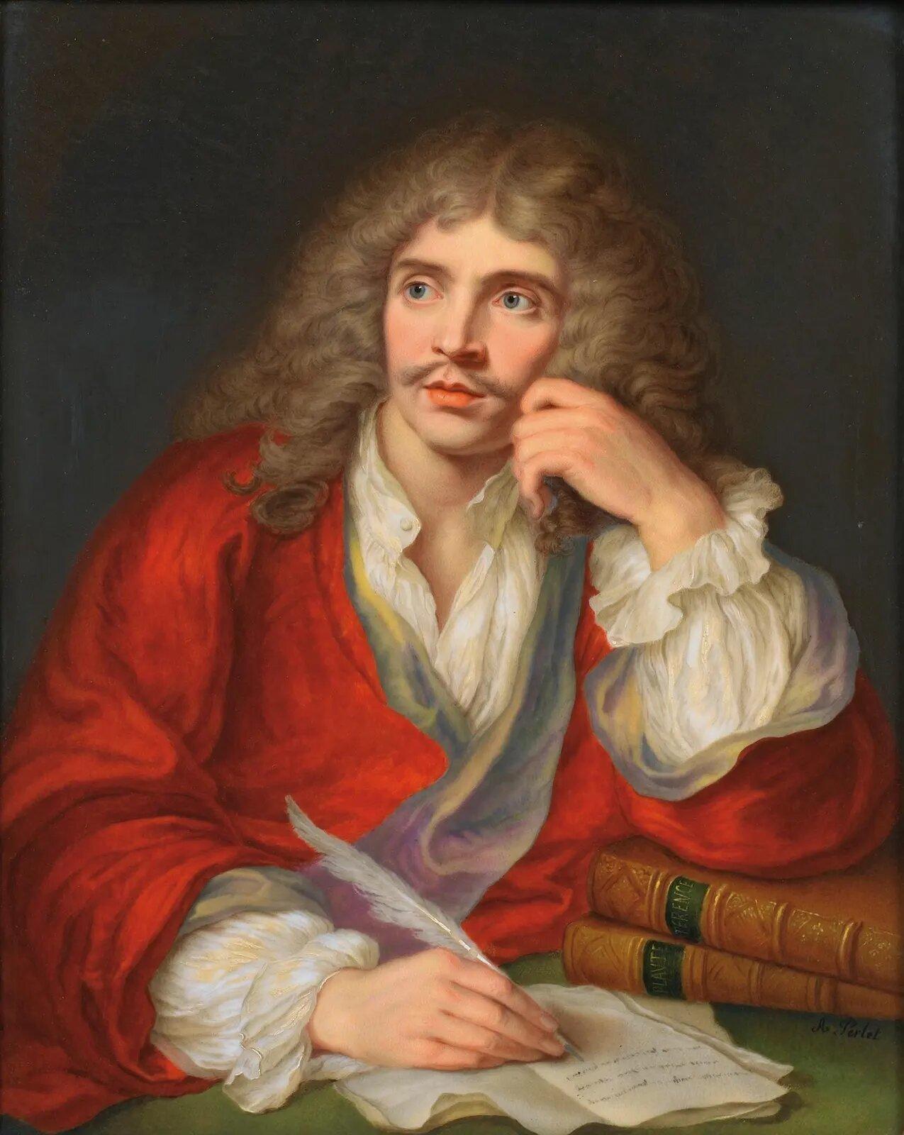 Portrait de Molière.