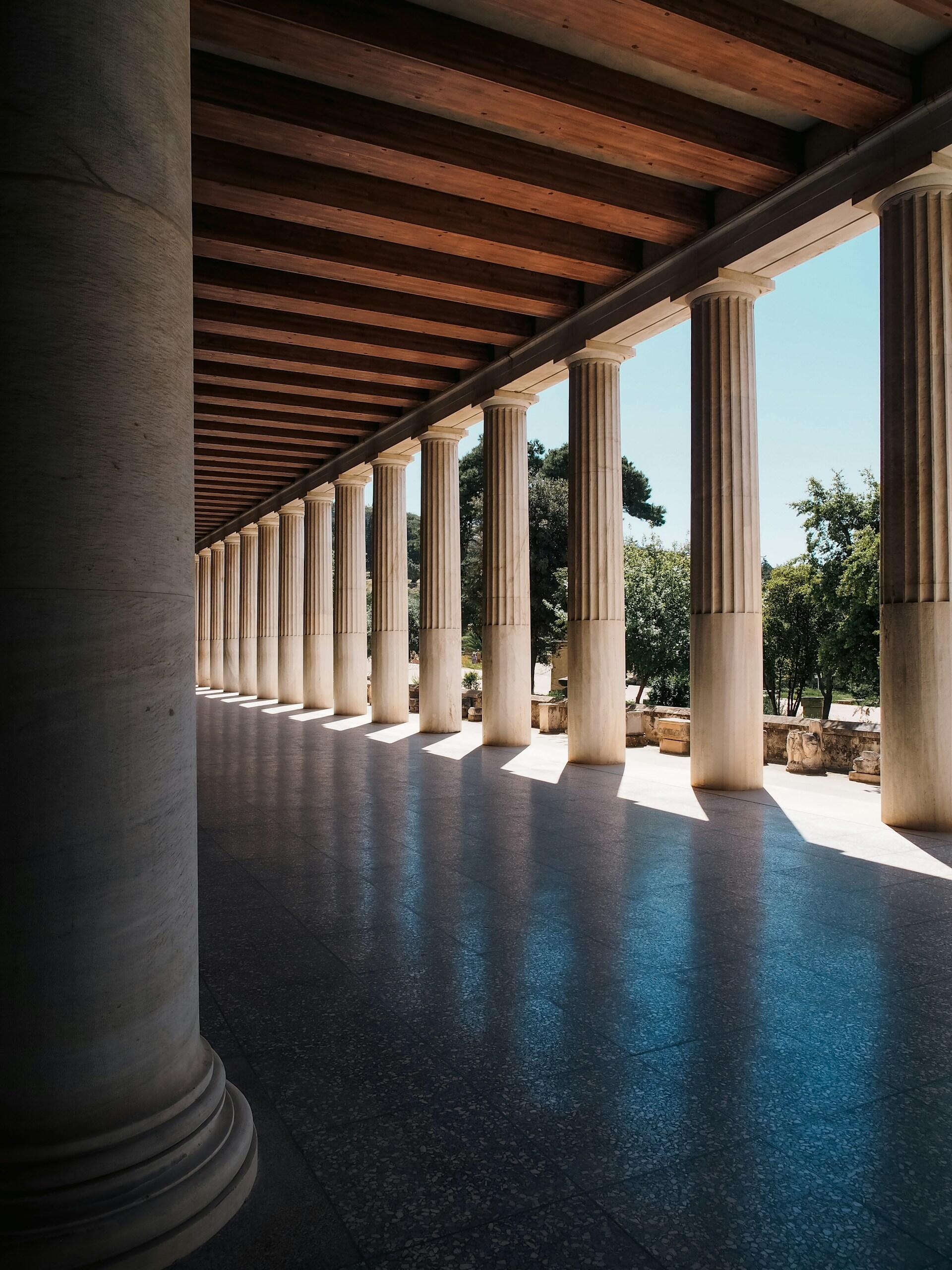 colonnes grecques