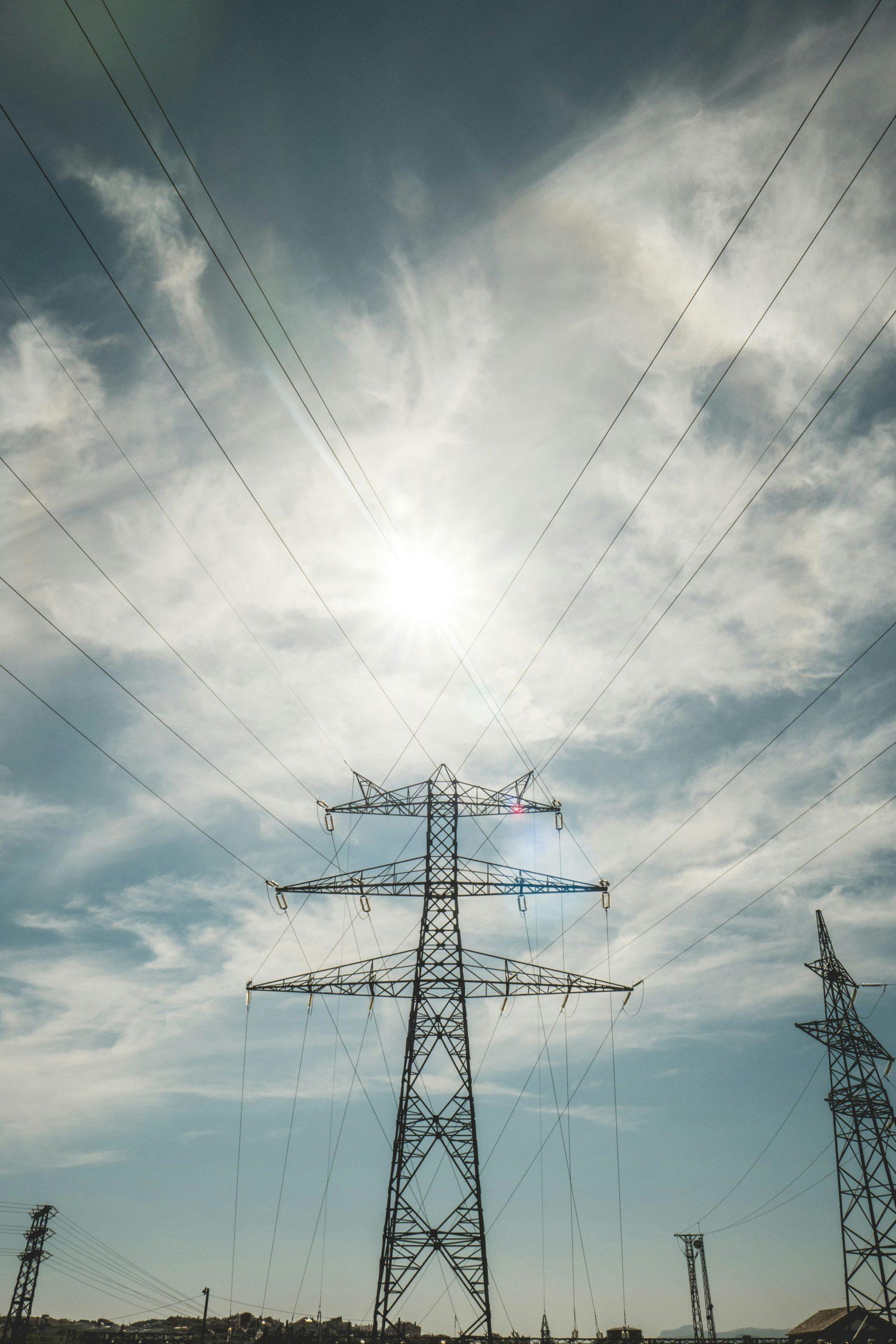 Un pylône électrique