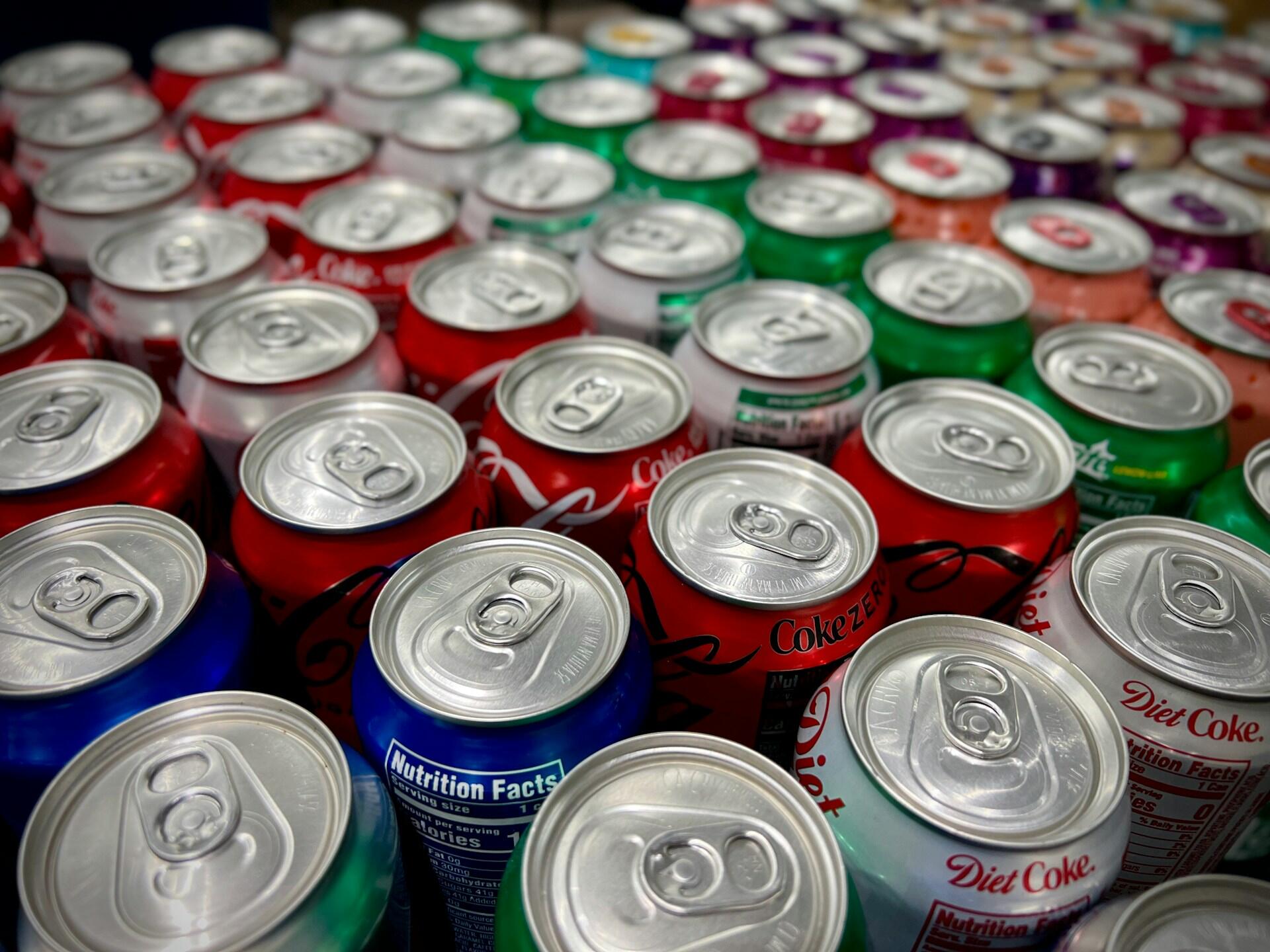 canettes soda