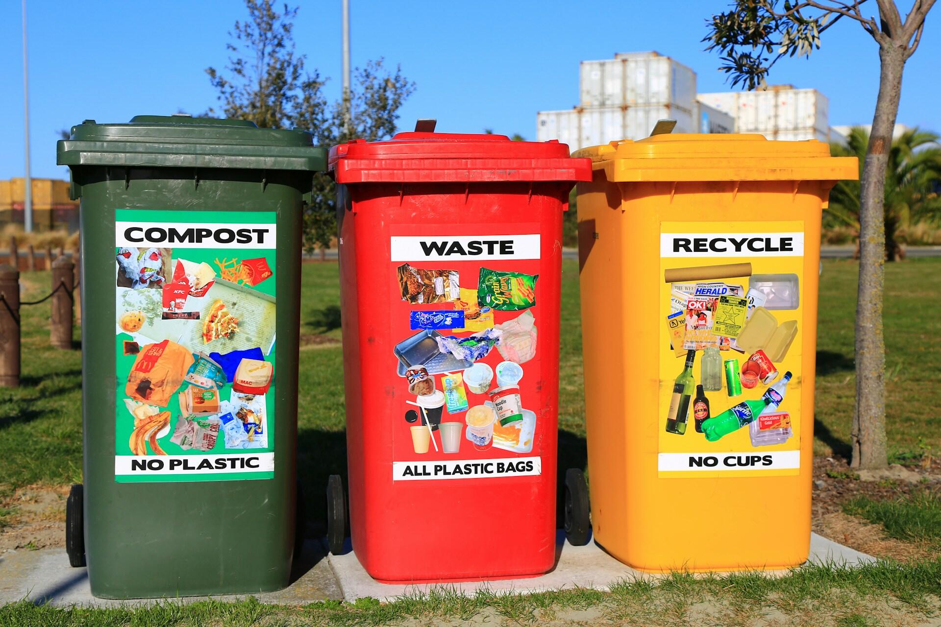 poubelles tri