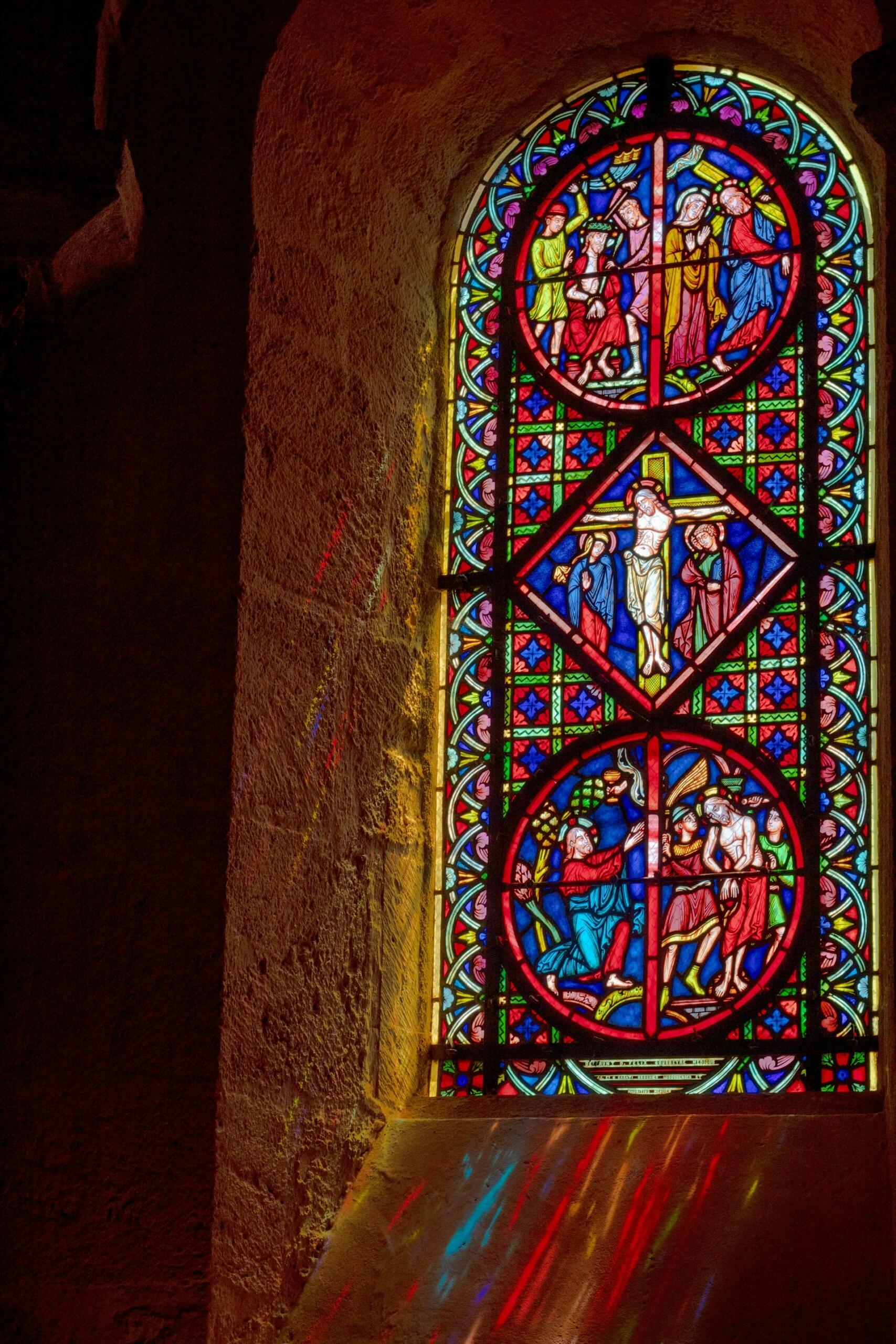 vitraux église