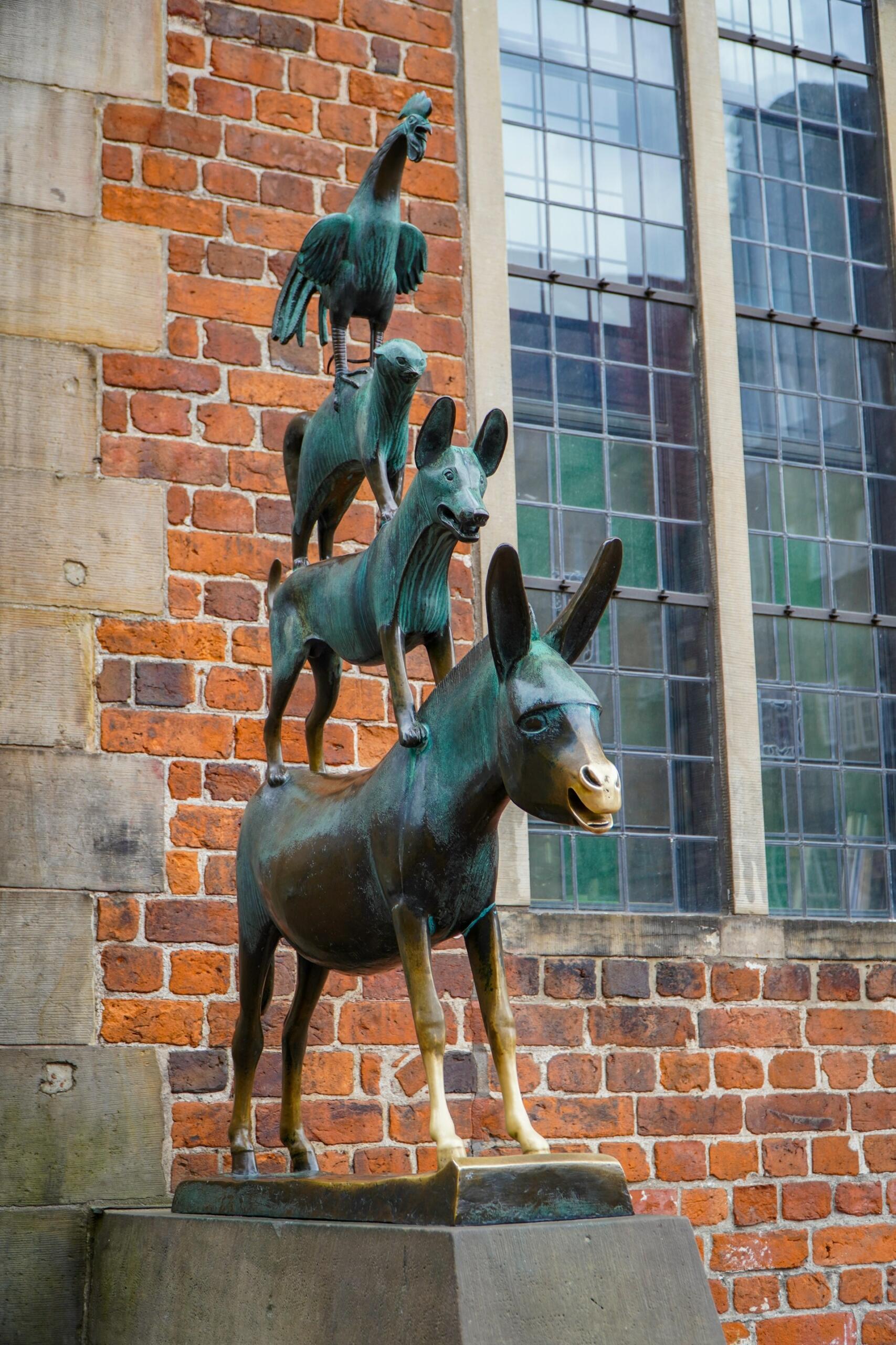 animaux statues