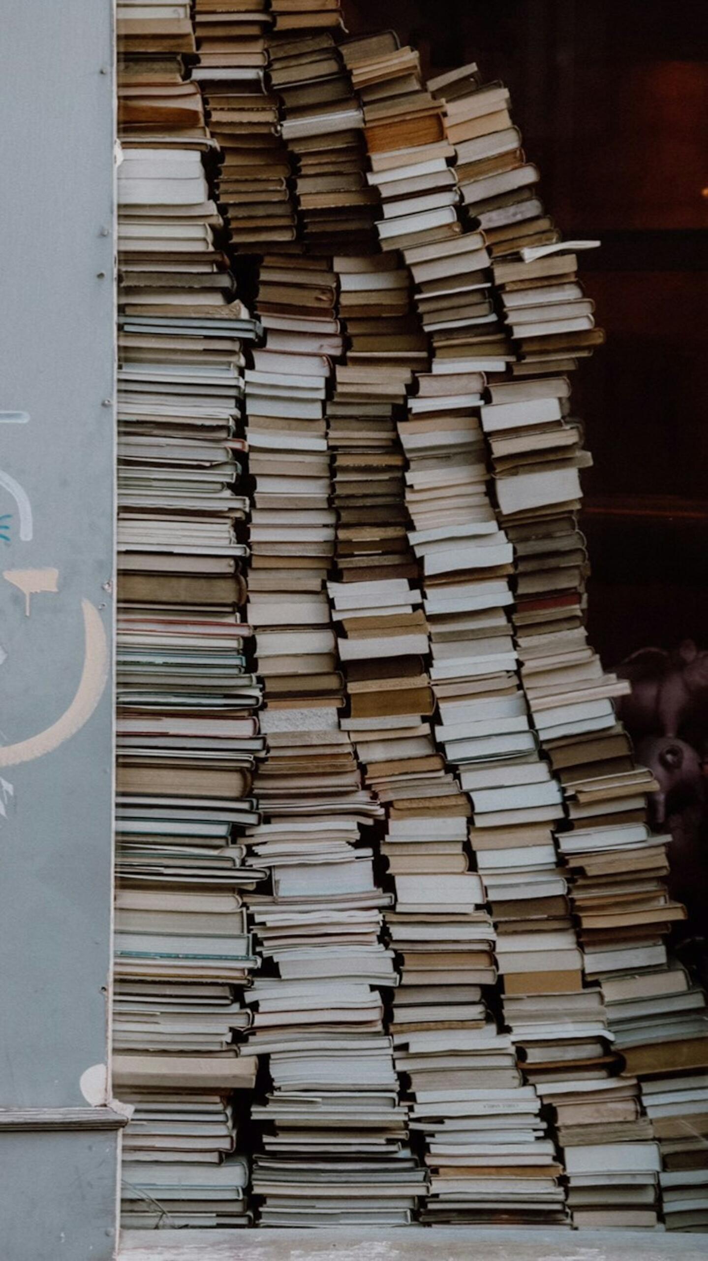 pile de livres