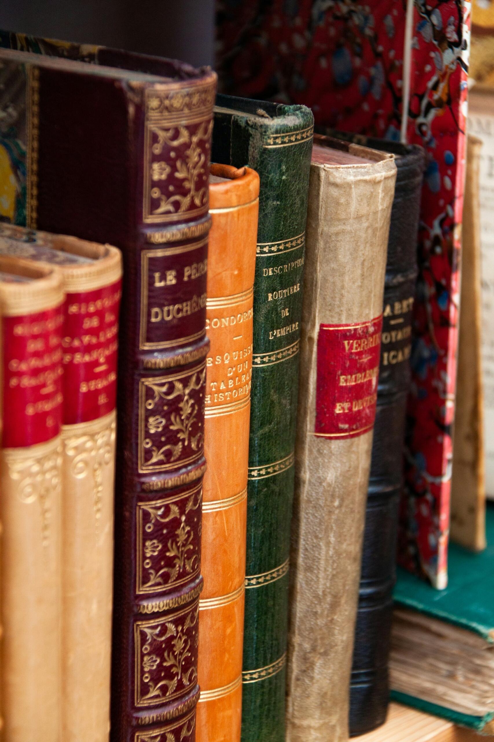 livres rangées