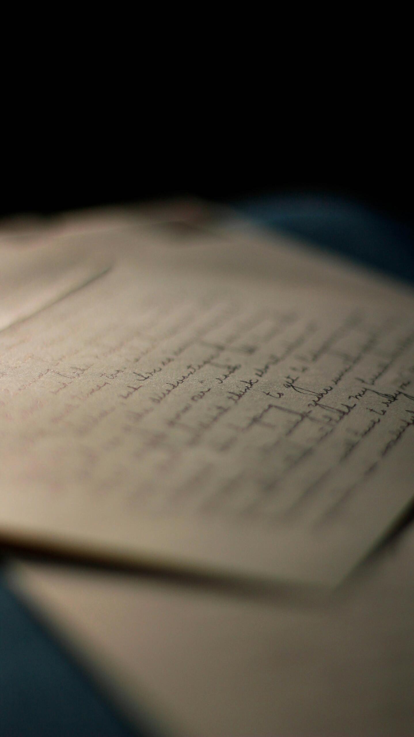 texte écriture crayon
