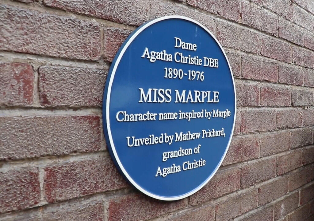 Miss Marple pancarte