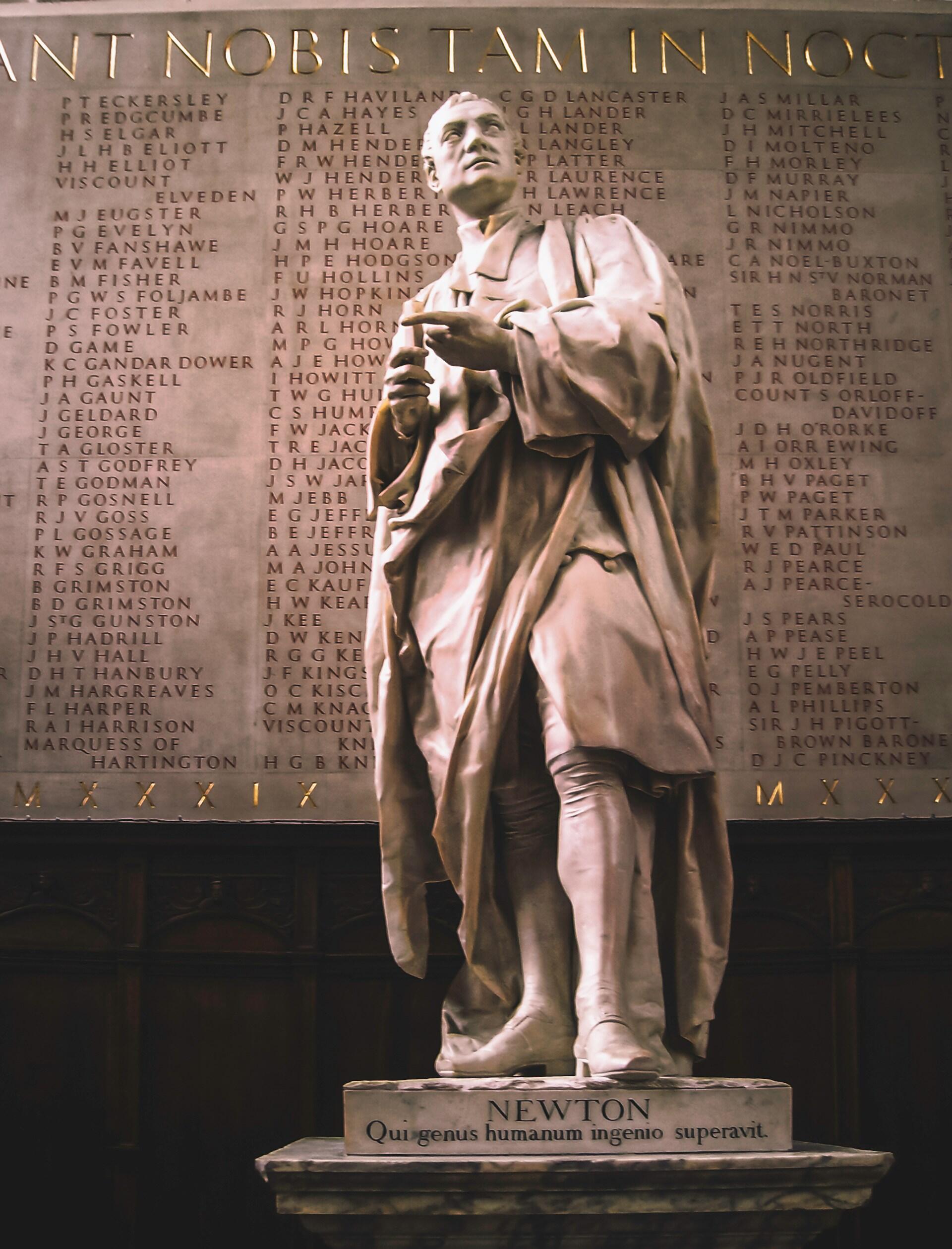 statue de Newton
