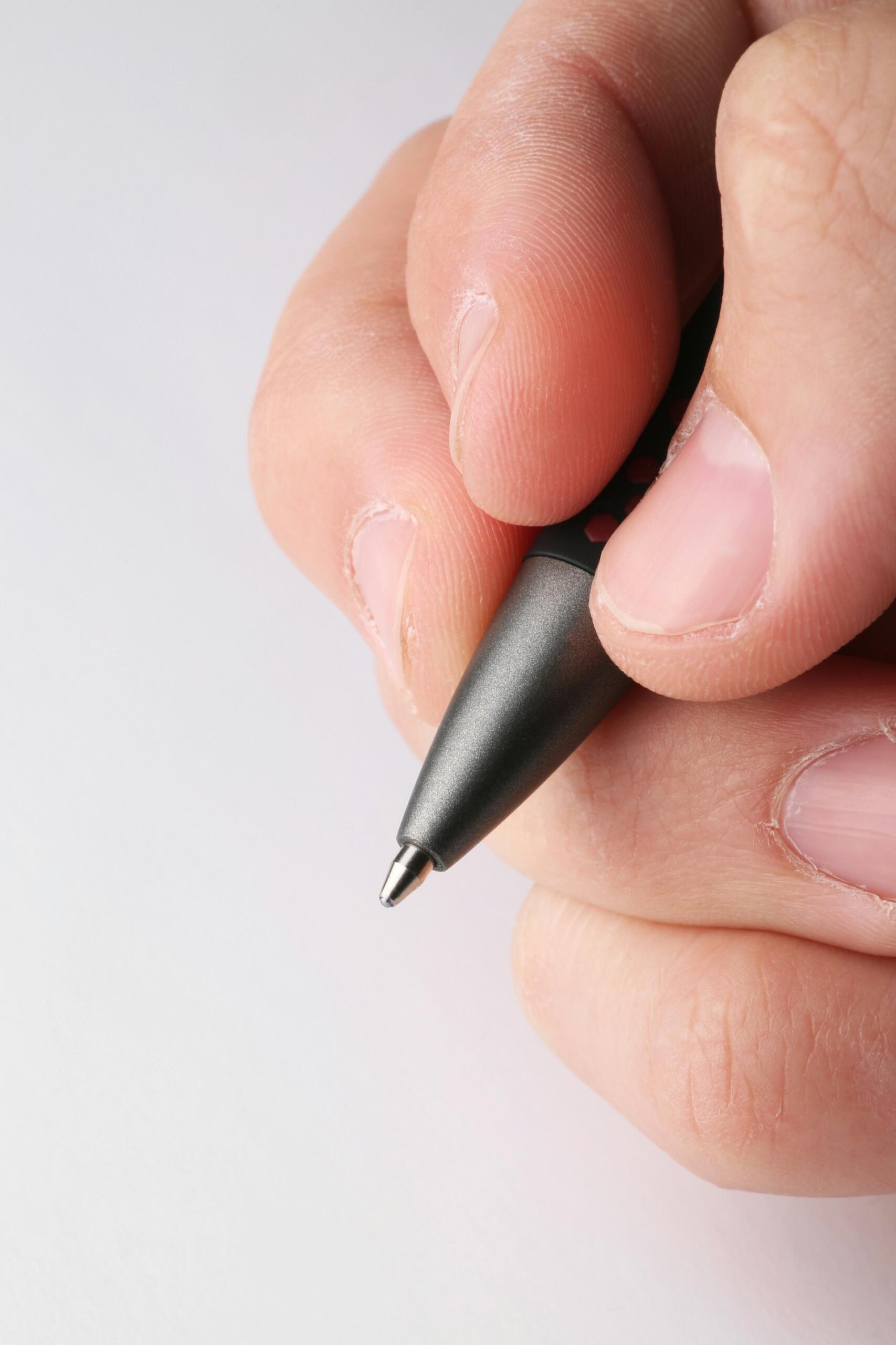 écriture stylo