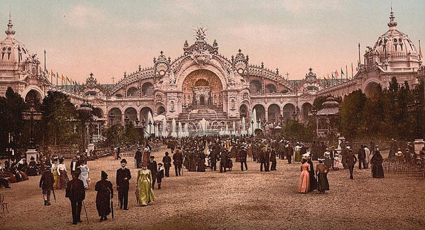 représentation de Paris durant la belle époque